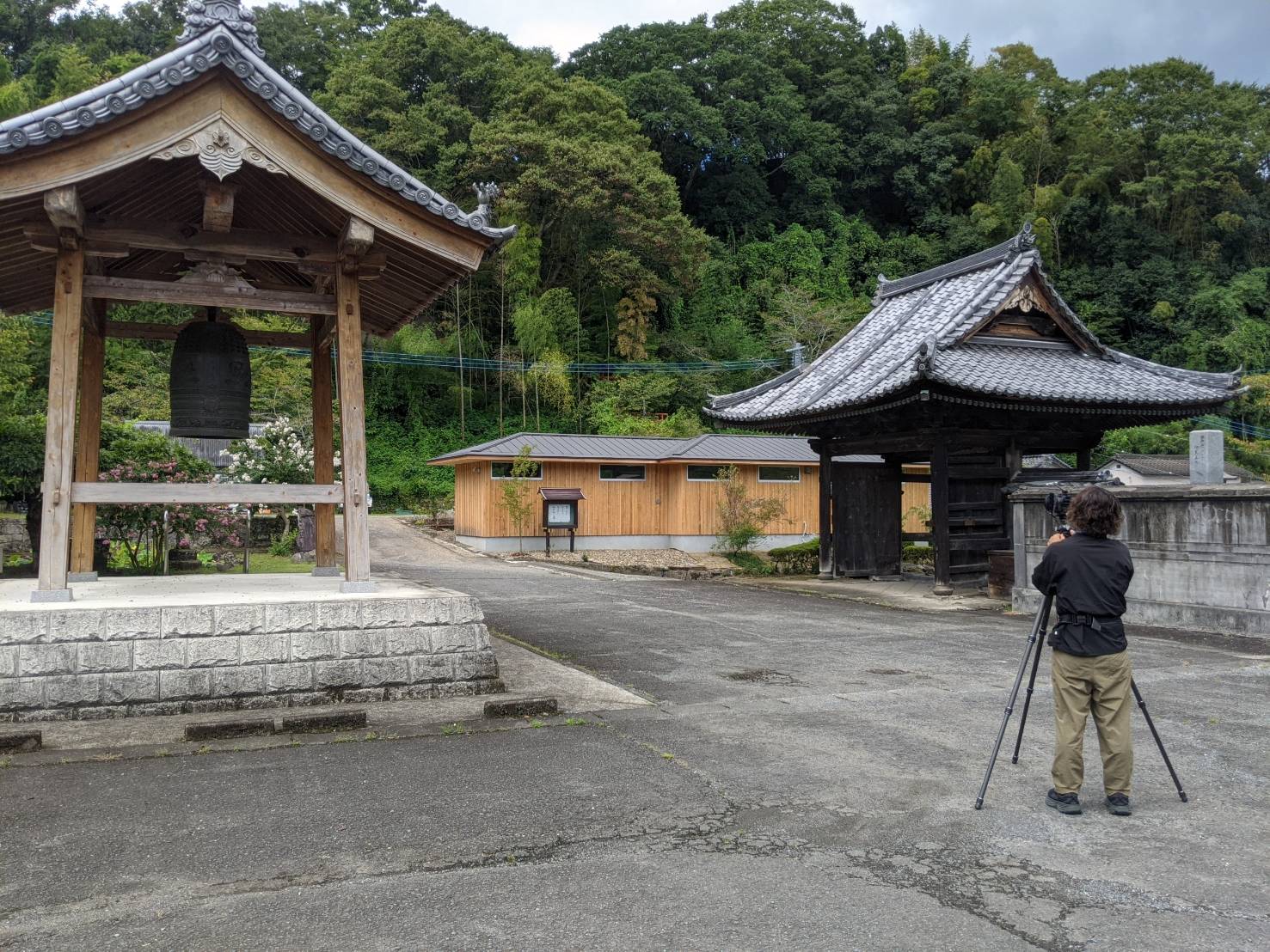 空につながる家　写真撮影